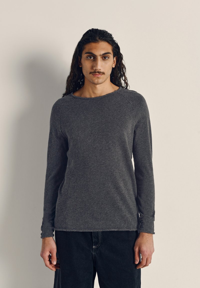 American Vintage SONOMA - Majica z dolgimi rokavi - anthracite chine