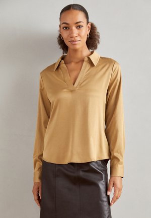 FITTED SHIRT - Camicetta - tigers eye