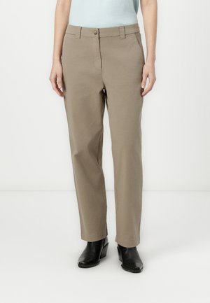 Trousers - dusky green