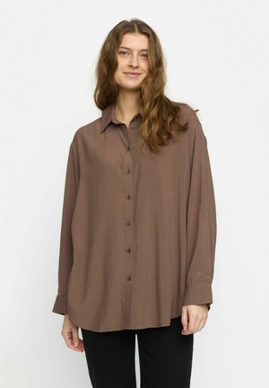 SRFreedom� - Button-down blouse - coffee quartz