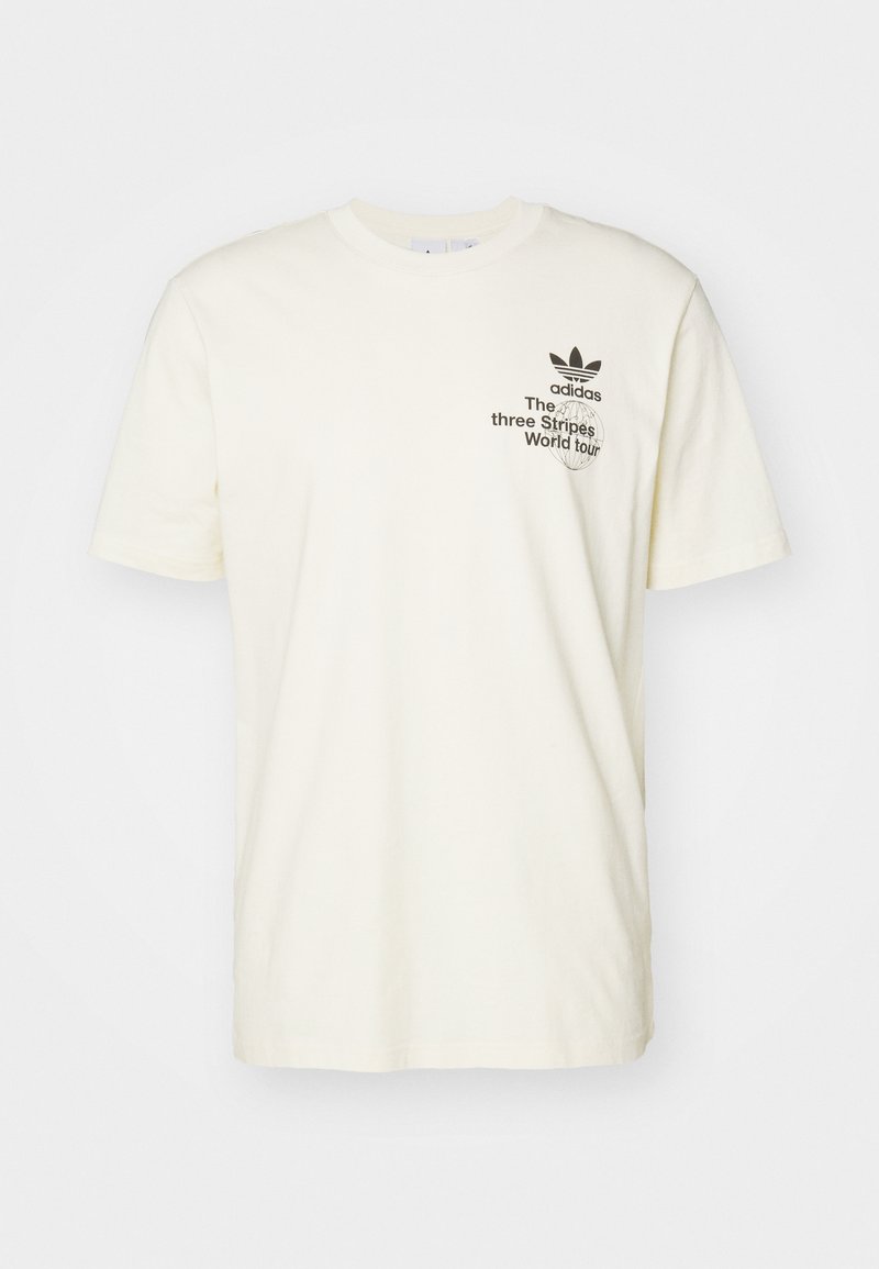 adidas gazelle silver green womens Adidas Graphics Tricolor T-Shirt White