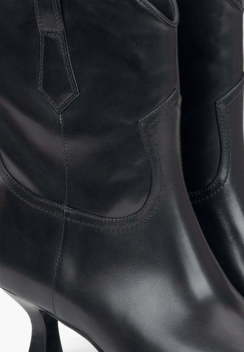 ESTRO Cowboy-/Bikerstiefelette black/schwarz Zalando