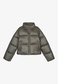 GEORGIA LIGHT GLOSSY PUFFER JACKET - Veste d'hiver - mud olive