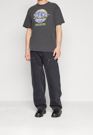 HUF, T-shirt imprimé - black