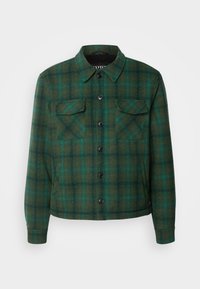 Scotch & Soda CHECKED OVERSHIRT - Light jacket - green
