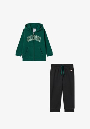 Champion, HOODED FULL ZIP SET - Tuta - green