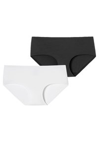Schiesser INVISIBLE SOFT - Kalhotky - schwarz/weiss