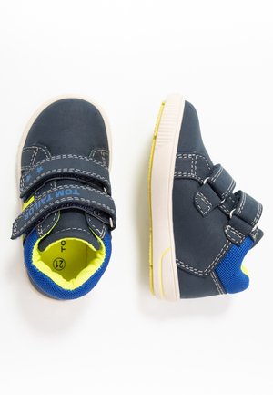 Sneakers laag - navy/yellow