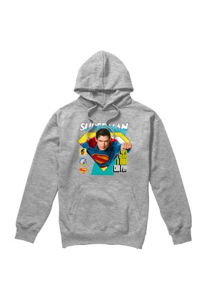 Cotton Soul, SUPERMAN 2025 COMIC FLIGHT - Hoodie - mottled light grey