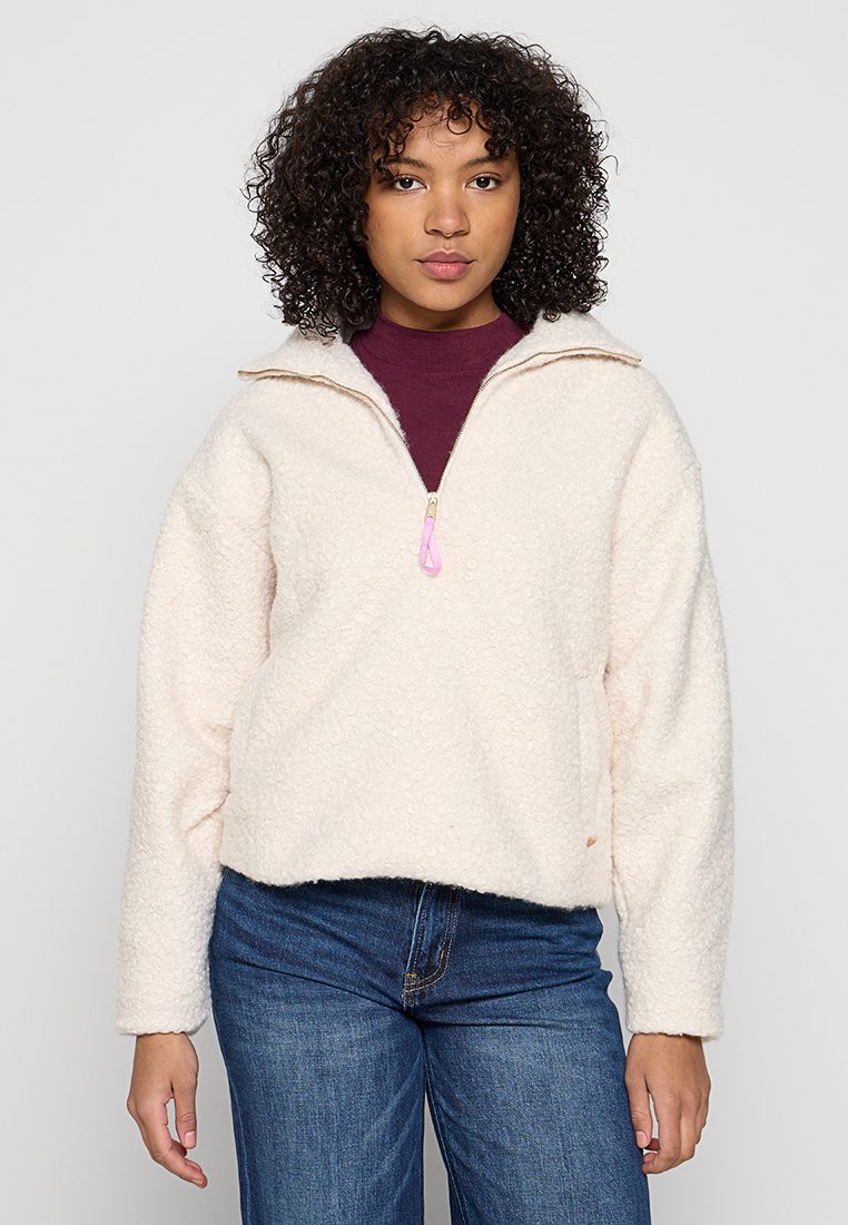 Scotch & Soda Fleece trui beige