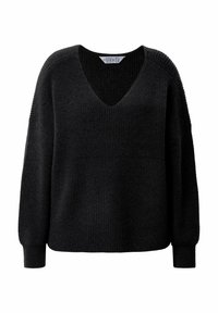 BOXY SHAPE WEICHER  - Striktrøje - black