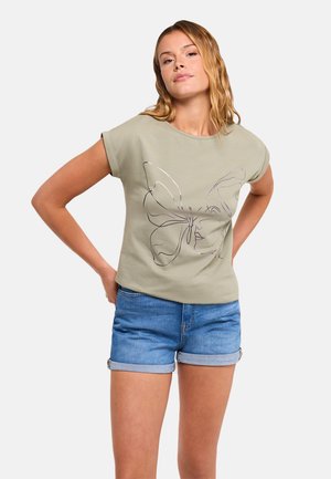 Koala Bay, KOALA BAY CAMISETA MANGA CORTA CAQUI - KALOSAMA - Camiseta estampada - caqui