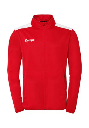 EMOTION - Training jacket - rot weiß