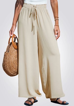 WIDE  - Pantaloni - beige