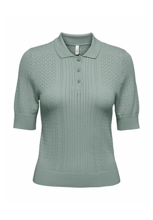 ONLY, ROLLKRAGEN ONLMEDDI - Poloshirt - jadeite