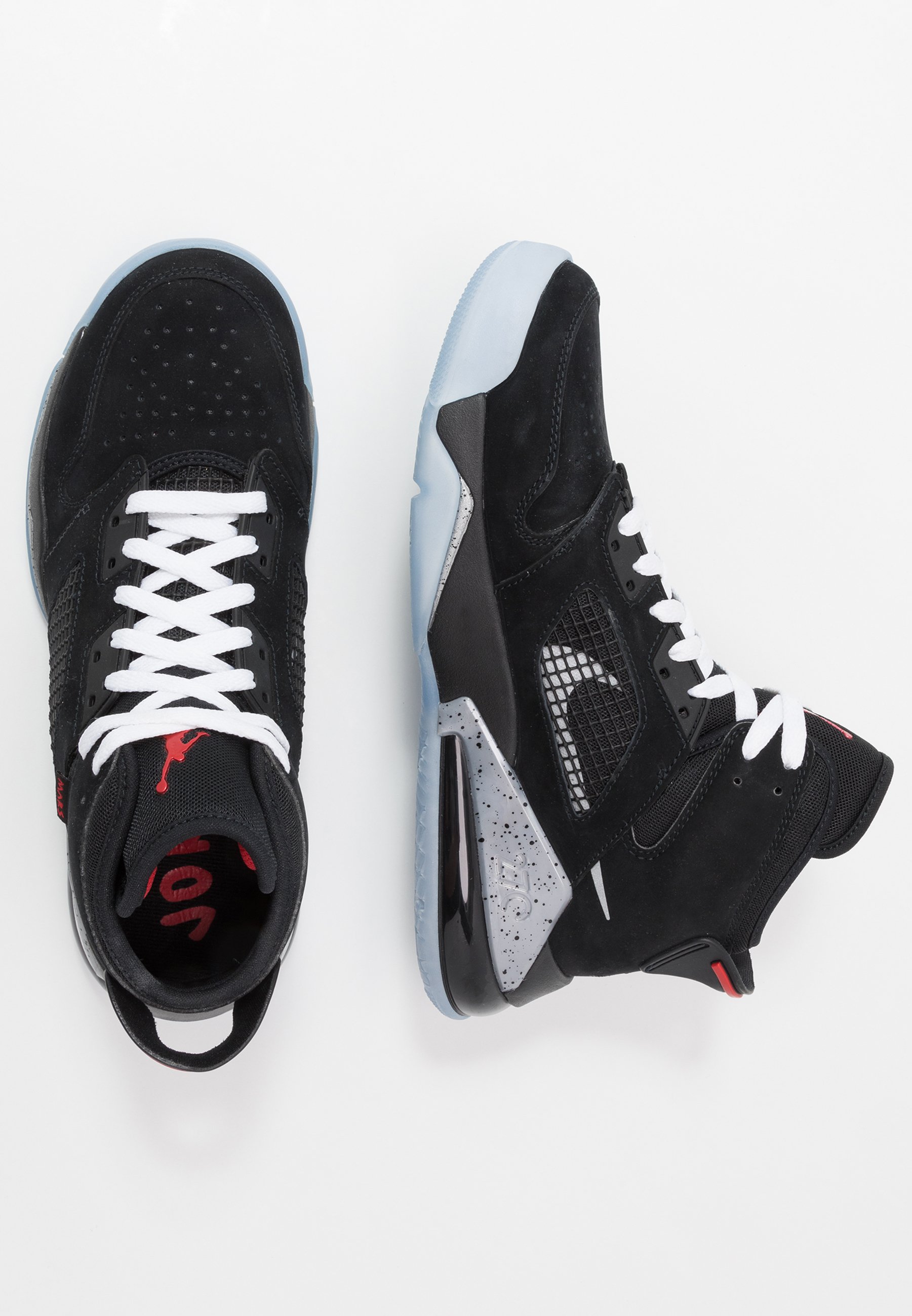 Jordan MARS 270 Høye joggesko blackreflect silverfire Jordan REACT HAVOC SE Basketballsko whitemetallic gold