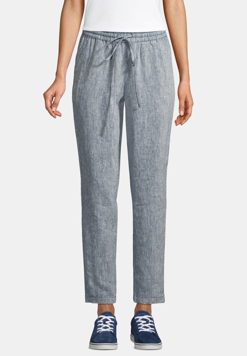 Damen Kleider | LANDS' END Jogginghose indigo linen/blau - OK23914 Damen Kleider | LANDS' END Jogginghose indigo linen/blau - OK23914