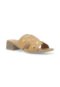 Melluso BORCHIE - Ciabattine - marrone chiaro
