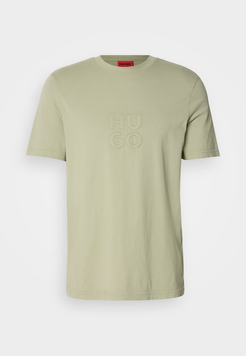 HUGO T-shirt print groen