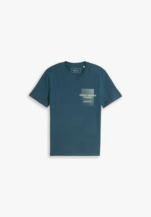 TOM TAILOR DENIM, - T-shirt z nadrukiem