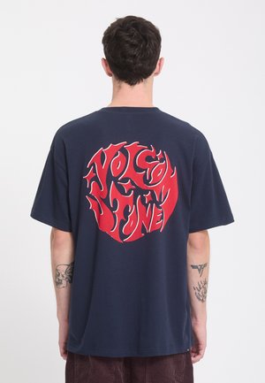 Volcom, TEE GELSTONE - Μπλουζάκι με στάμπα - marine