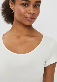 Vero Moda 2ER-PACK - T-shirts basic - snow white