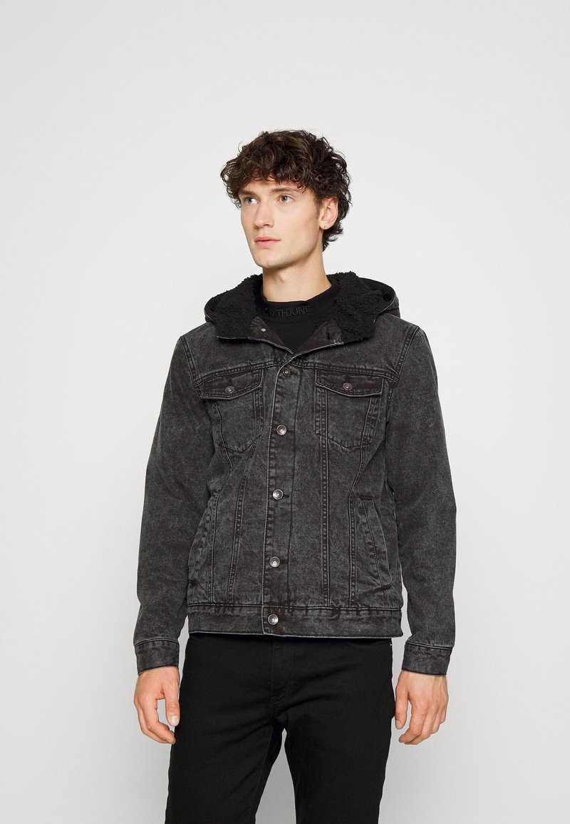 Redefined Rebel REID JACKET UNISEX - Casaco de ganga - dark grey