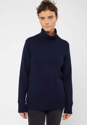 TURTLENECK - Strickpullover - bleu foncé