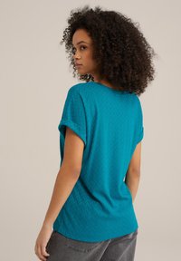 WE Fashion Triko s potiskem - green blue