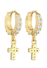 Elli CROSS - Orecchini - gold-coloured