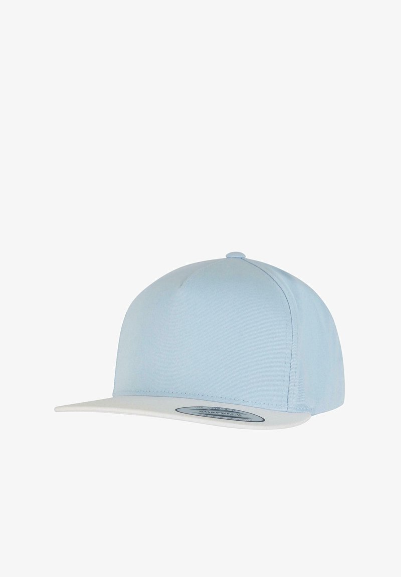 Flexfit CLASSIC 5 PANEL SNAPBACK - Cap - lightblue white