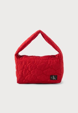 QUILTED SHOULDER BAG UNISEX - Rankinė - red
