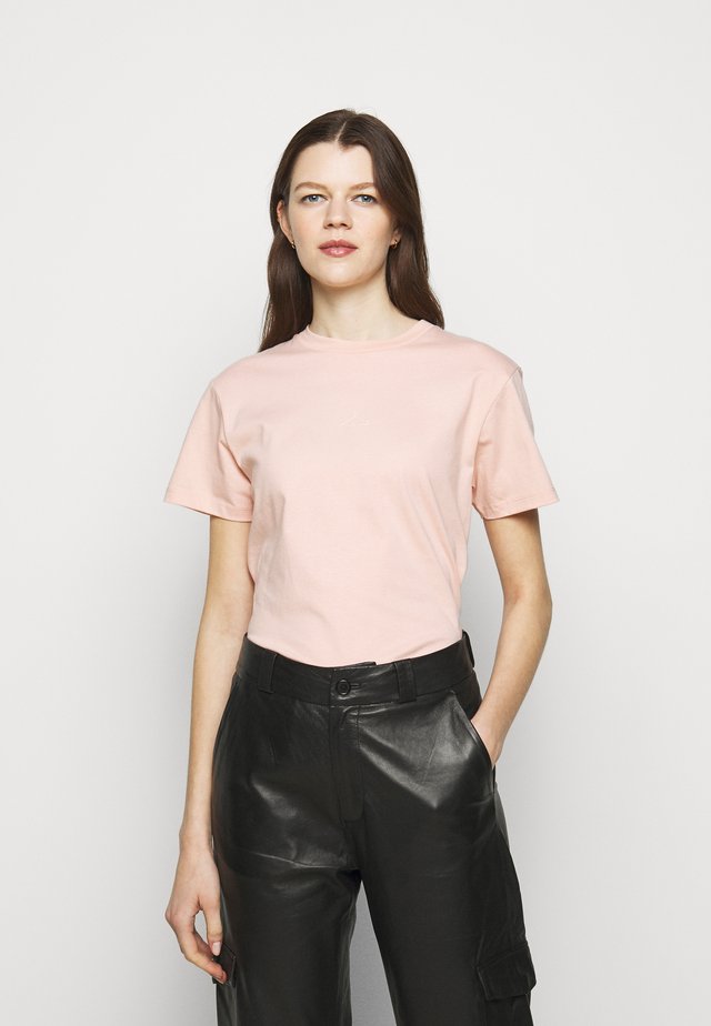 SUZANA TEE - T-shirt med print - washed pink