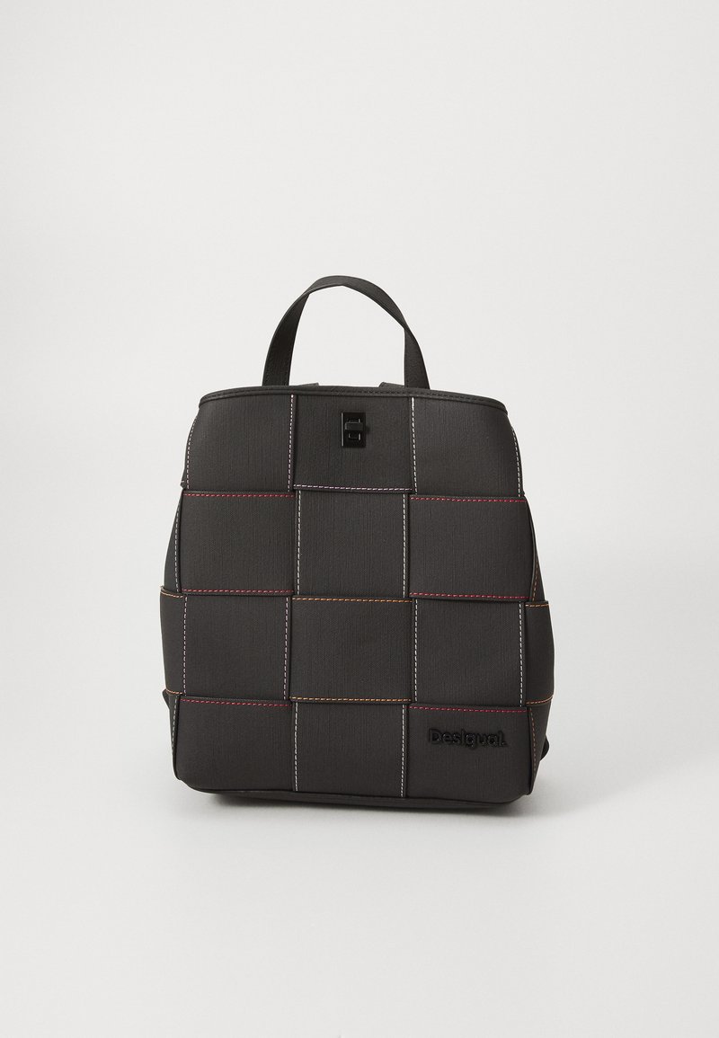 Desigual MODULAR NYLON BAG - Zaino - black/nero Desigual MODULAR NYLON BAG - Zaino - black/nero