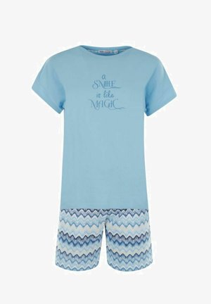 Klima Komfortbedruckt - Pyjama set - blau