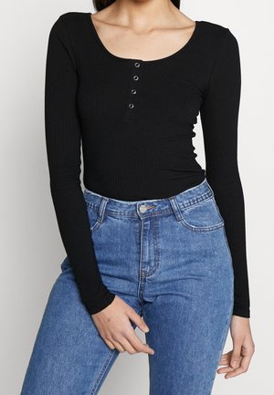 T-shirt à manches longues - black