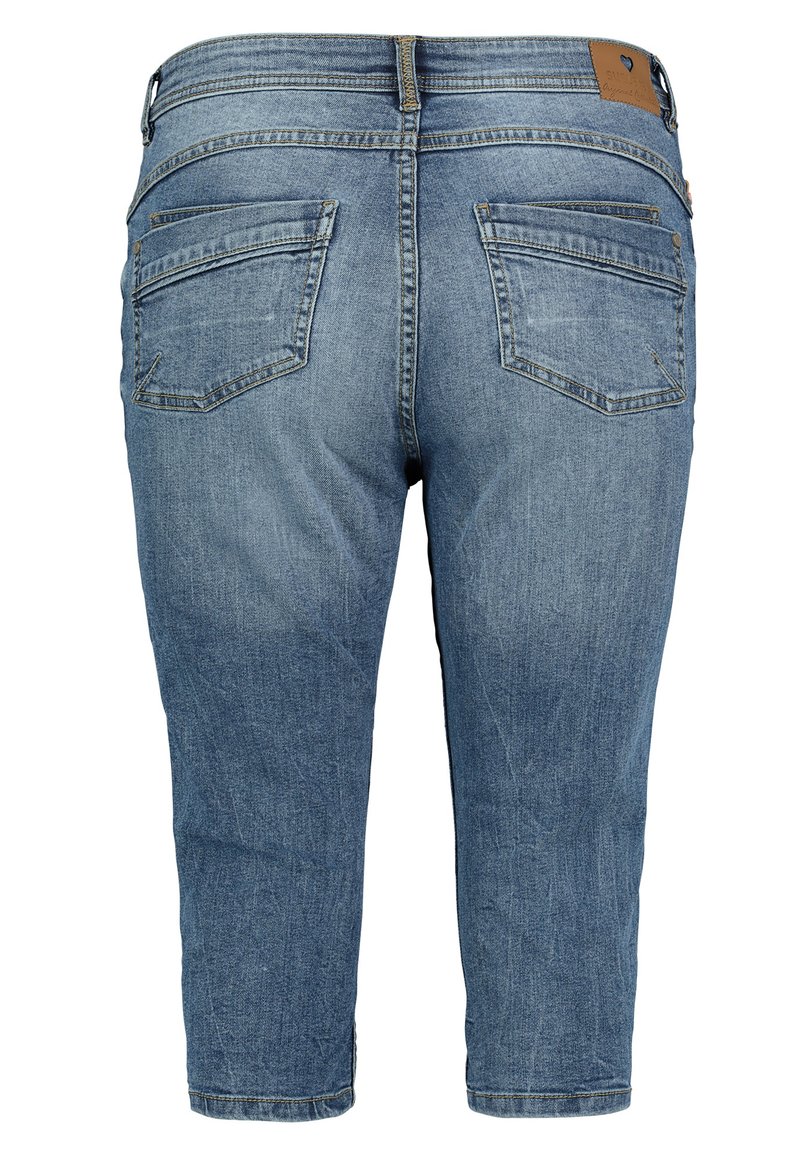 Damen Kleider | Sublevel CAPRI Jeans Shorts middle blue/blau - PI79074 Damen Kleider | Sublevel CAPRI Jeans Shorts middle blue/blau - PI79074