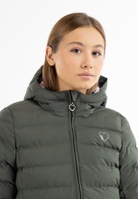 myMo WATTIERTE - Giacca invernale - dunkeloliv