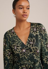 WE Fashion Jerseyklänning - green