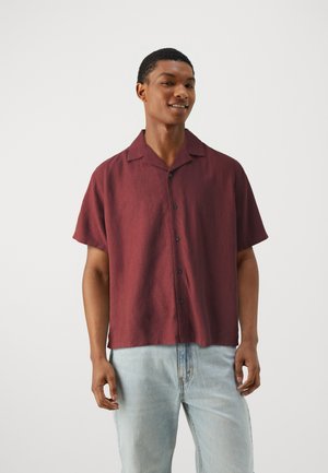 Abercrombie & Fitch SOLIDS FALL UPDATE - Shirt - bordeaux