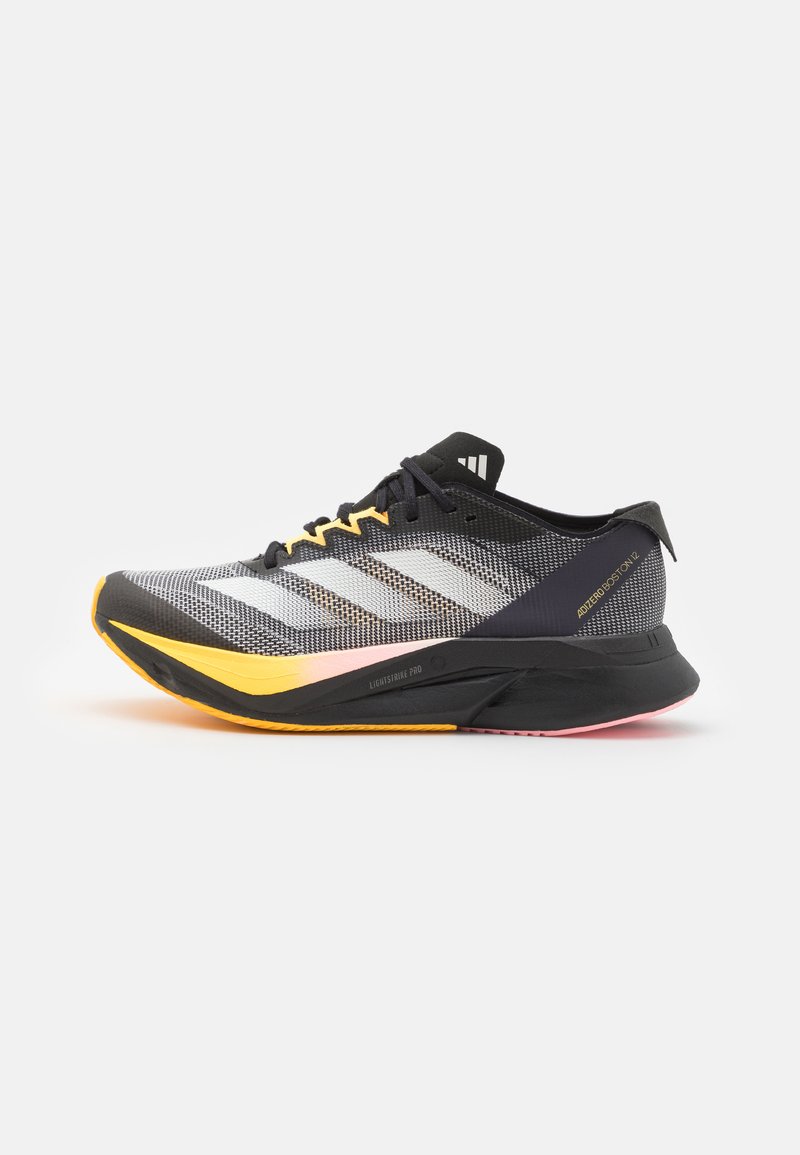 adidas Performance - ADIZERO BOSTON 12 - Road running shoes - core black/zero metallic/spark, Enlarge