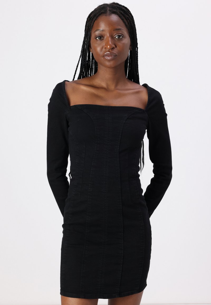 guess denim dress long sleeve Guess long sleeve Denim Dress Brand: Guess