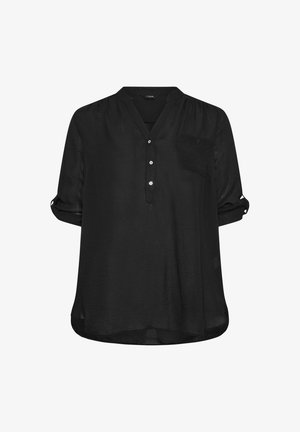 Yours Clothing, PLUS SIZE BLOUSES & SHIRTS - Skjortebluser - black