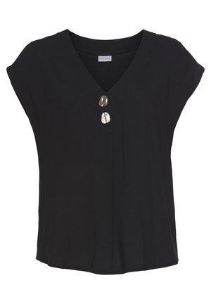 BLUSE ELIPSE - Basic T-shirt - schwarz