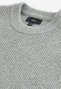REGULAR FIT - TEXTURED - Pulover - light grey