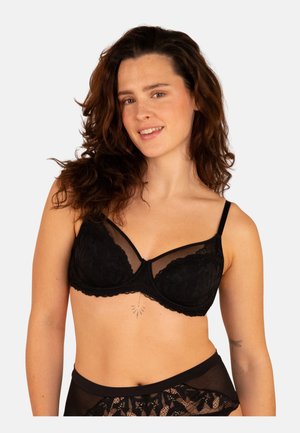 Underwired bra - black