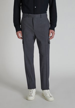 INCOTEX - Cargo trousers - medium blue