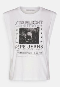 Pepe Jeans LUCY - Apdrukāts T-krekls - white