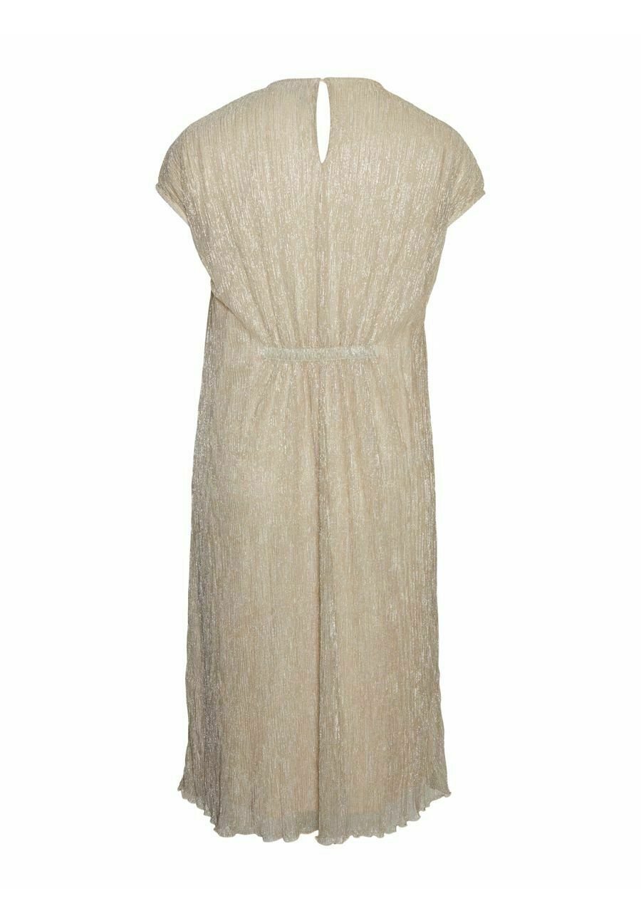 Vero Moda Curve FLÃ¼GELÃ¤RMEL - Cocktailkleid/festliches Kleid -  birch/beige - Zalando.de