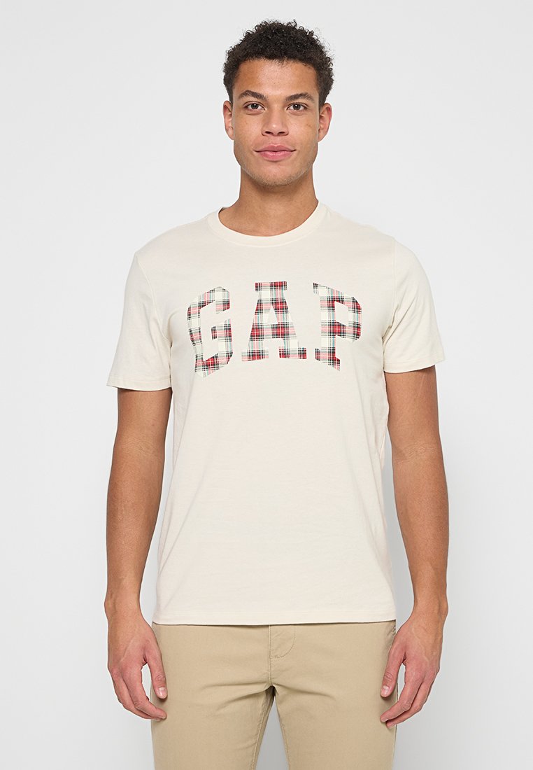 GAP T-shirt print zandkleur